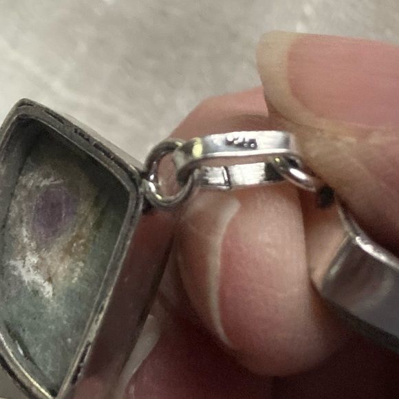 NEW Ruby Fuchsite, 925 Silver Adjustable Bracelet - Picture 4 of 4